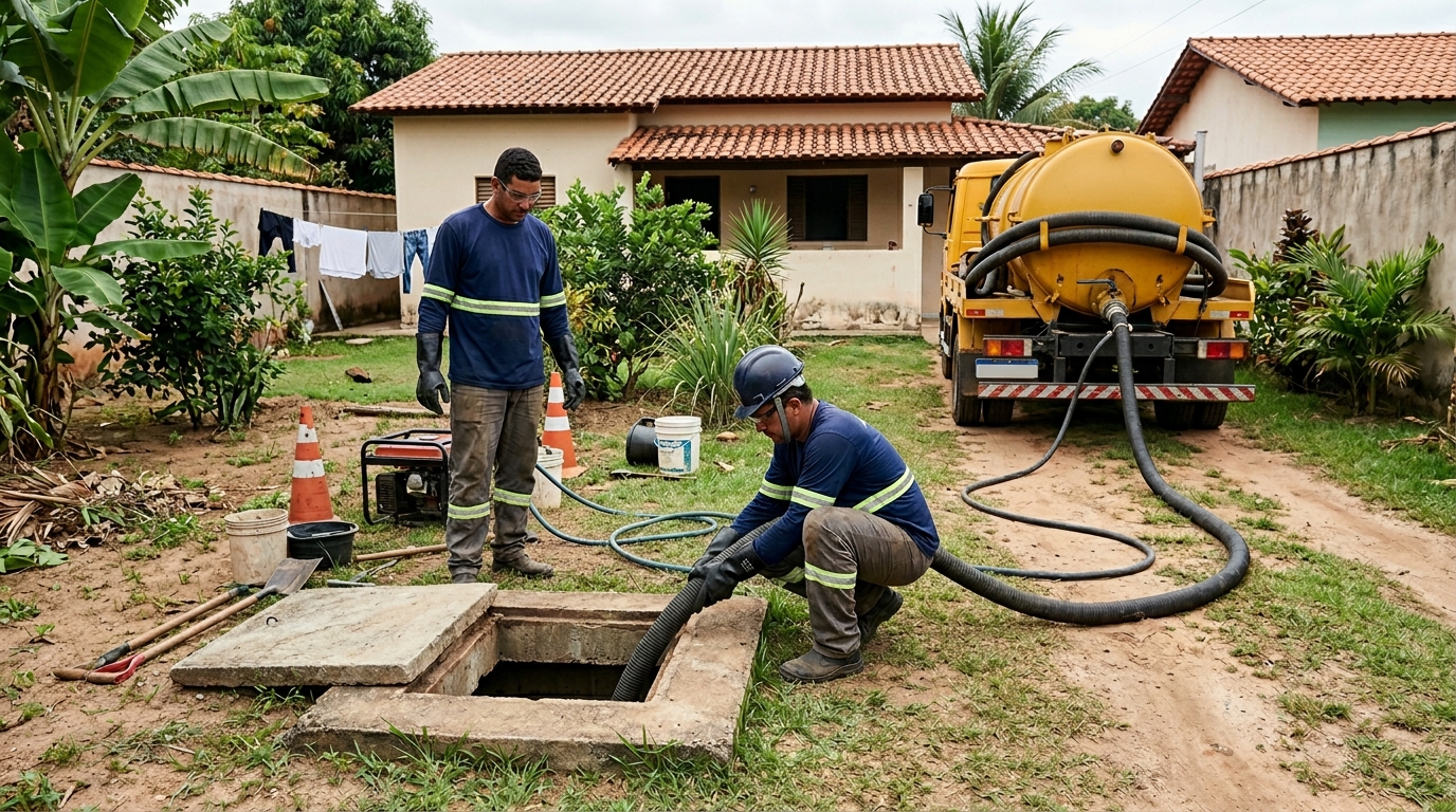 Limpeza de Fossa no Bela Vista, Serra‑ES